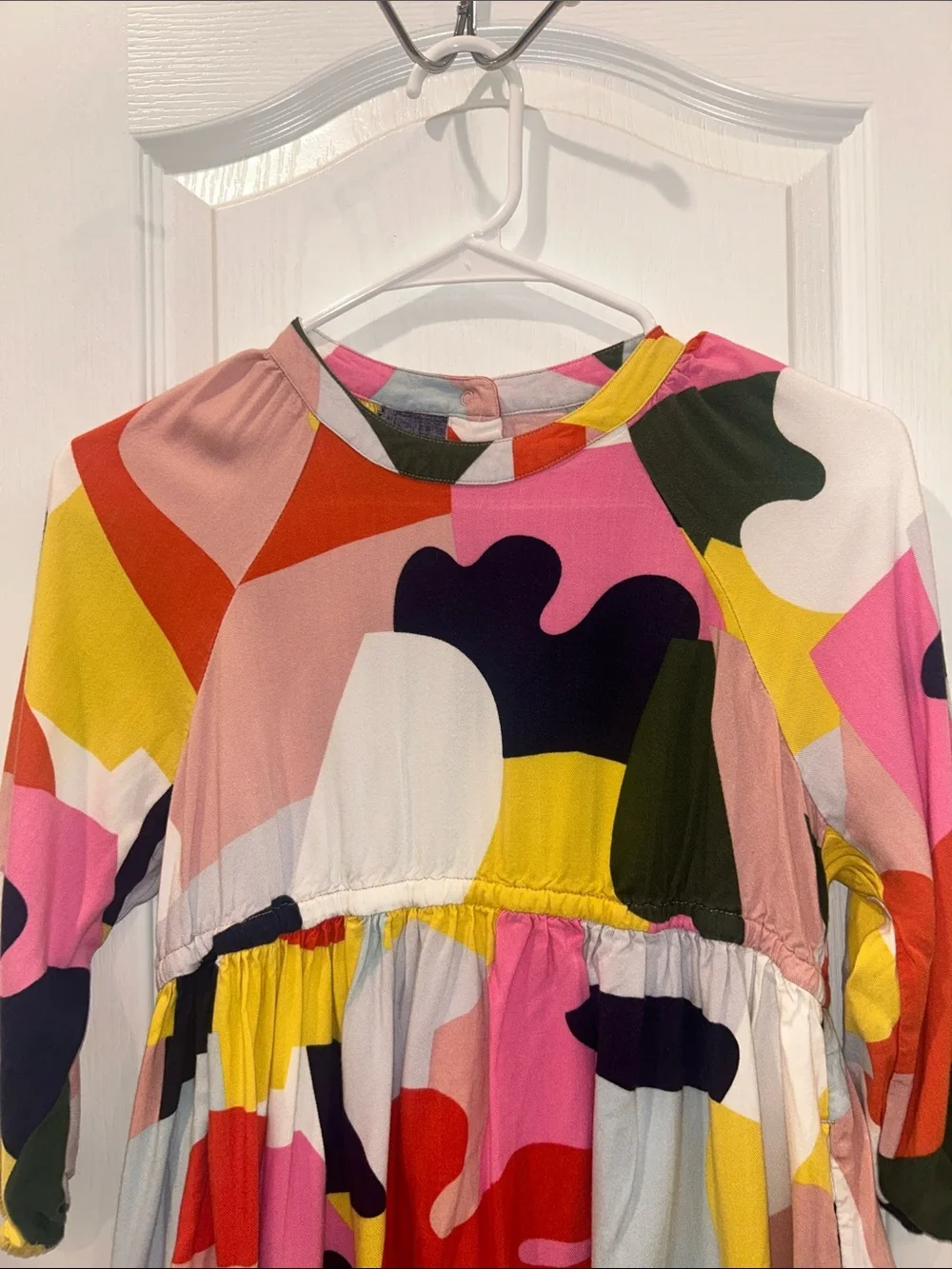 Stella McCartney Kids Colorblock Dress, Size 10